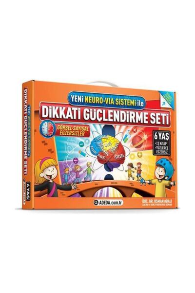 Adeda Yayınları Adeda 6 Yaş Zeka Ve Dikkat Güçlendirme Seti