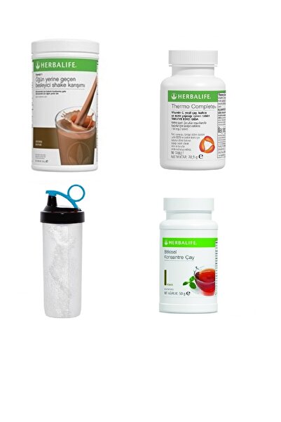 Herbalife Hızlı Kilo Kontrol Seti  1 Çikolata - 1 Thermo - 1 Klasik 50 gr. - ...