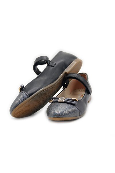 VETTA Crne Sa šljokicama cipele za devojčice sa mašnom