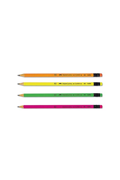 Faber Castell قلم رصاص كاندي مع ممحاة 4 عبوات