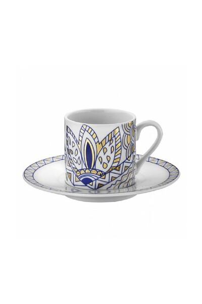 Kütahya Porselen Rüya 12 Parça 6 Kişilik Kahve Fincan Takımı 9234