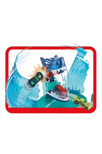HOT WHEELS Marka Hot Wheels Köpek Balığı Macerası Oyun Seti Spor Oyuncakları