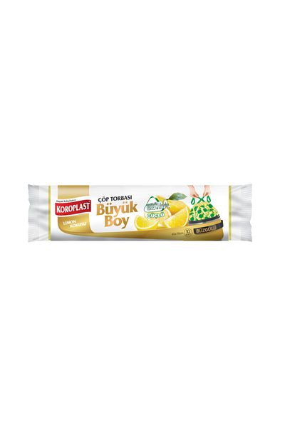 Koroplast Lemon Scented Large Size Drawstring Trash Bag