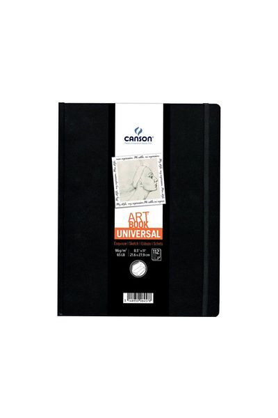Canson Universal Art Book Drawing Book 96g 112 Sheets 27.9x35.6cm