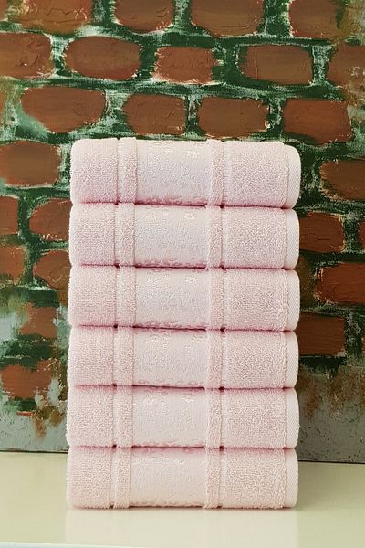Özdilek Camellia Towel Set of 6 Pink