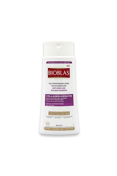 Bioblas Shampoo 360 Ml Volume 4 Pieces