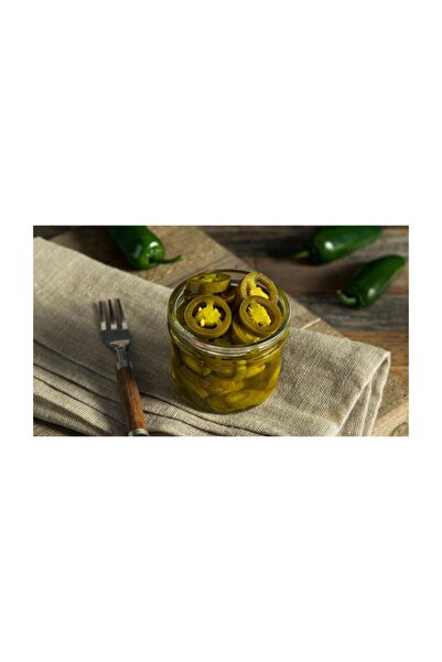 TURŞU MARKET Hakiki Çubuk Turşusu Jalapeno (meksika) Biber Turşusu 1500 Ml
