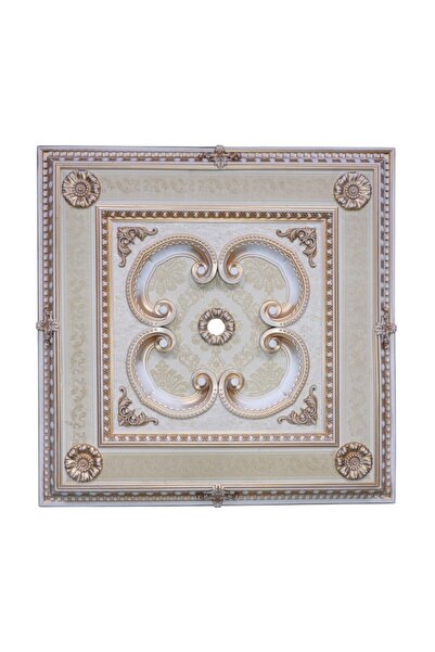 Decomarket Decogold 90*90 Cm Kare Bronz Saray Tavan