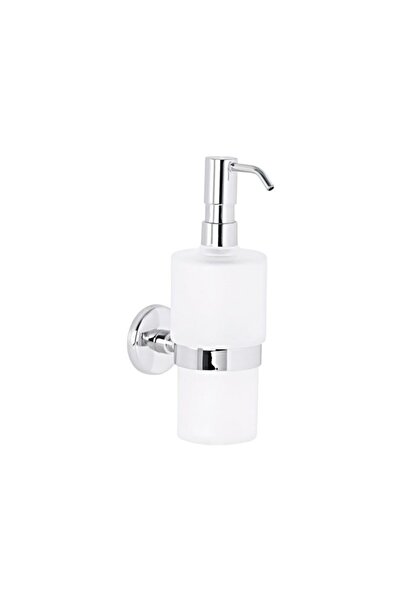 Eca Serel Bathroom Bianca Liquid Soap Dispenser with Glass140102004 E.c.a