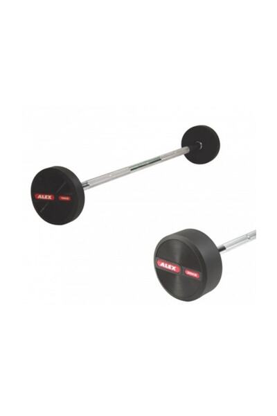 Alex Profesyonel Düz 60 kg Tpu Barbell Ağırlık
