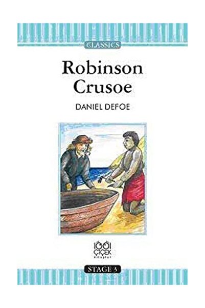 1001 Çiçek Kitaplar Robinson Crusoe Stage 3 Books