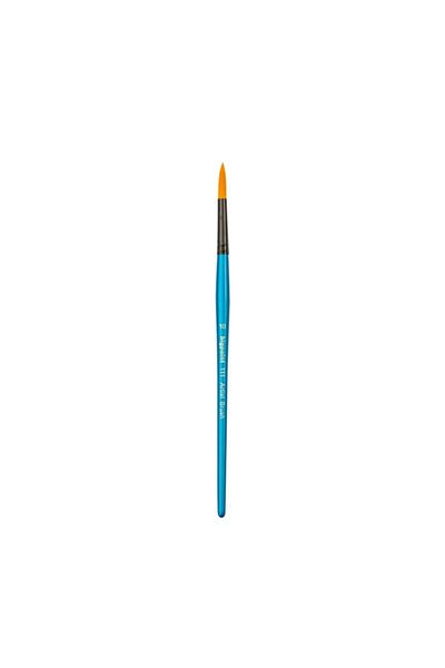 Bigpoint 111 Series Golden Synthetic Bristle Round Brush No: 10 (1 Piece)