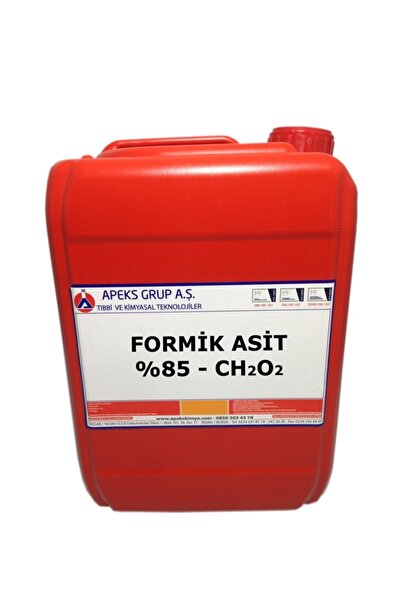 APEKS Formik Asit - %85 - CH2O2 - 10 Kg
