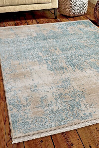 Festival Hali Neva 9849a Turkuaz Halistores Com