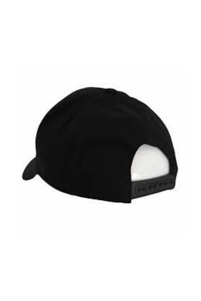 1fazlası Pălărie unisex neagră, cu broderie neagră pe fond negru