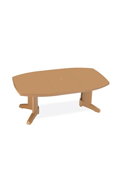 Papatya Magnum I Plastik Bahçe Masası 115x195 Teak