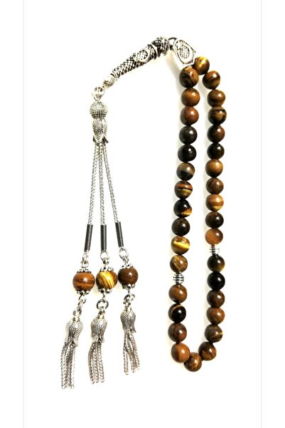 Tesbih Sakarya Tigrovo oko, prirodni kamen, molitveni perle 8 mm