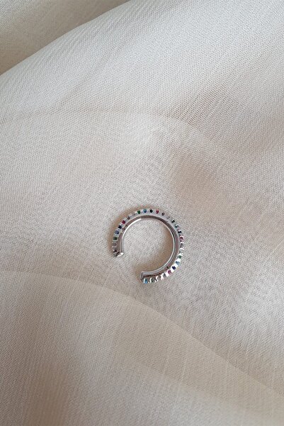 BUNNY Tek Sıra Taş Işleme Sıkıştırmalı Kıkırdak Küpe