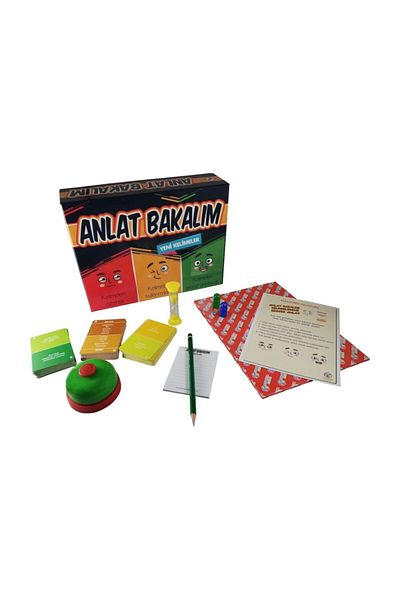 Hobi Eğitim Dünyası Tell Us Educational Family Game