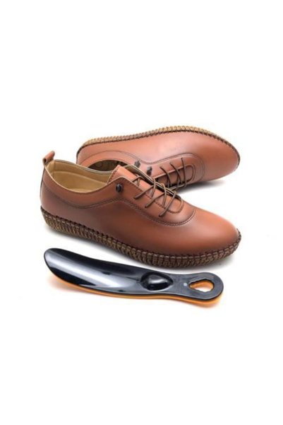 UMUT AYAKKABI Full Orthopedic Tan Color Women's Shoes