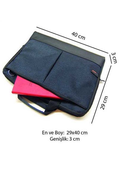 Differ 15.6'' Inch, Black, Base Protected, Shoulder Strap Notebook Laptop Macbook Bag