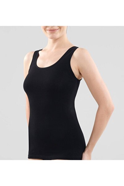 Blackspade Γυναικείο Μαύρο Βαμβακερό Χοντρό λουράκι 2 Πακέτο Αθλητής