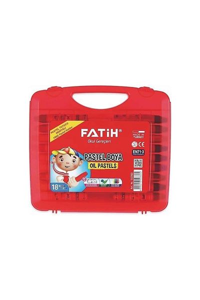 Fatih طلاء باستيل 18 لون بحجم كينغ مع حقيبة