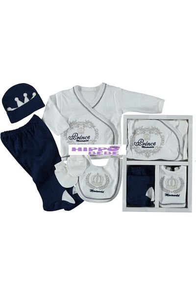 Miniworld King 5-Piece Navy Blue Mevlüt Hospital Exit Set - Prince Crowned