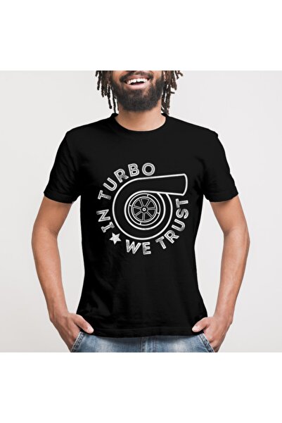 Crazy În Turbo We Trust Tricou pentru bărbați