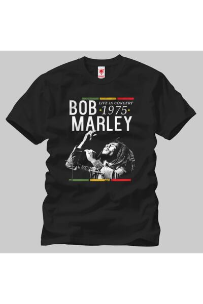 Crazy Bob Marley: Uživo na koncertu 75 muška majica