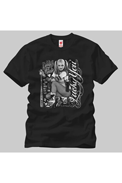 Crazy Суїсайд: Харлі Квінн Типографія Чоловічий футболка