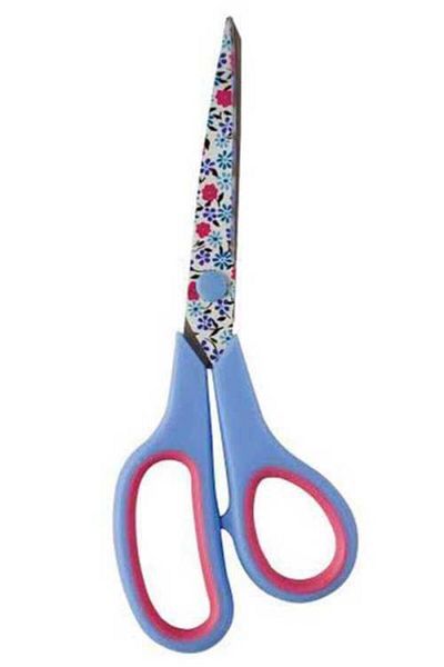VERA İPHANE Sponge Flower Patterned Multi-Purpose Scissors