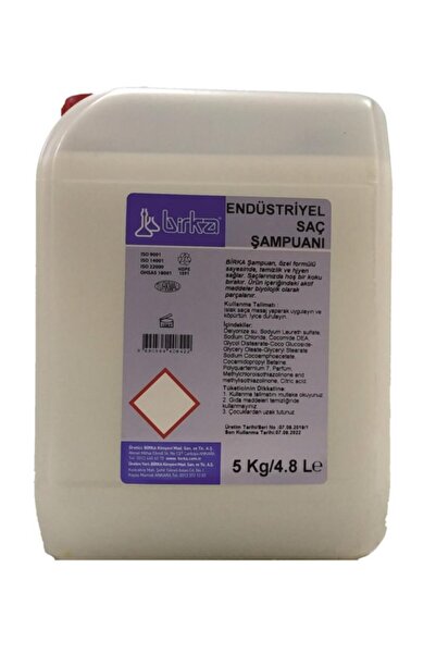 BİRKA Endüstriyel Saç Şampuanı 5 Kg.