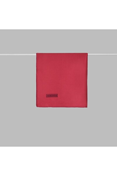 ARMANDA Kadın Kırmızı Saten Ipek Eşarp