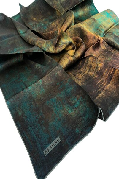 Armine Yeni Nostalji Serisi %100 Ipek Sura Eşarp