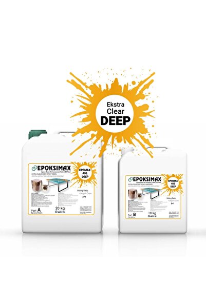 Epoksimax Tek Derin Döküm Için Epoksi Reçine 405 Deep 30 Kg