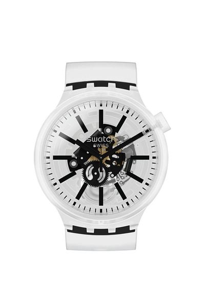 Swatch Blackinjelly Unisex Wristwatch - So27E101 Model