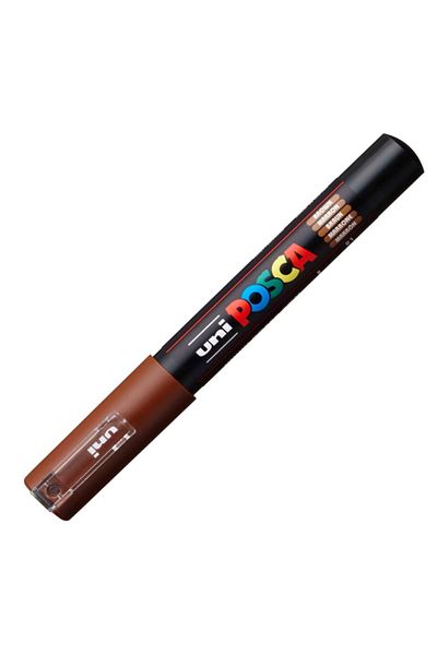 UNİ-BALL Pc-1m Posca 0.7 Brown Water Based Poster Marker Pen 92517