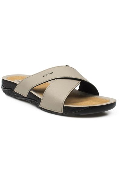 Ceyo 9877 Comfortable Cross Men's Slippers