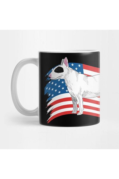TatFast 4th of July Bichon Frise Dog USA Flag - هدية ومهر وعرض