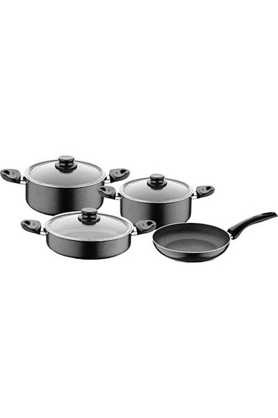 Cem Bialettı Cem Dynamic Stone 7 Piece Cookware Set