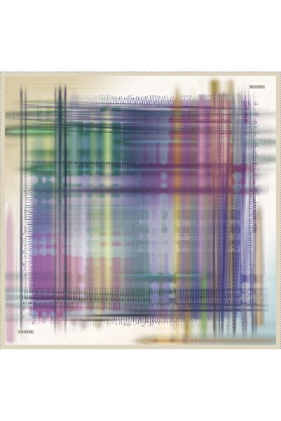 Armine Eșarfă de mătase albă pentru femei 8323d