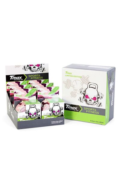 TMAX Tape Kinesio Pain Patch Camouflage Pink 5 Meters X 5 Cm