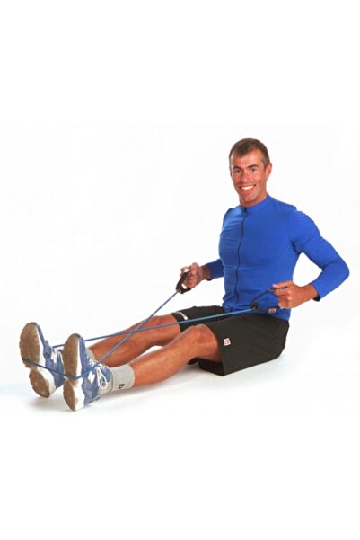 THERABAND Thera-band Bodytraıner El Tutacaklı Tubing 1,4 Metre Mavi Egzersiz ...