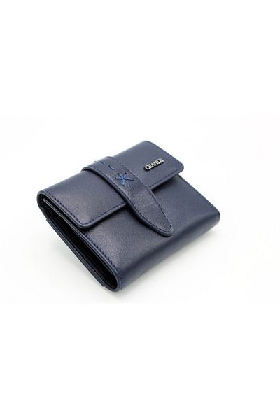 Grande 2633 Navy Blue Women's Leather Wallet