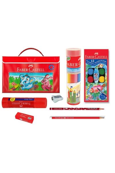 Faber Castell School Set of 8