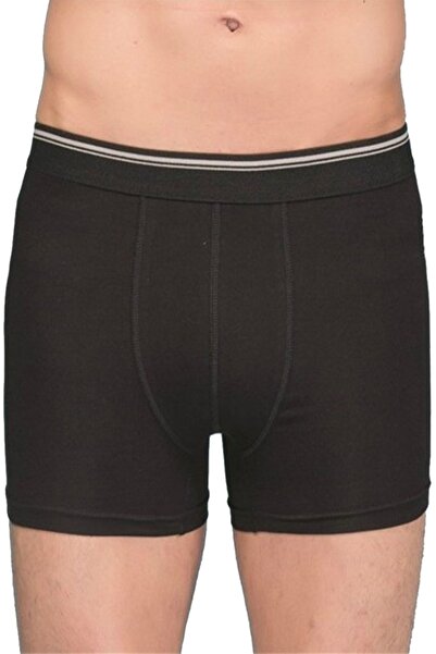 Berrak Ανδρικό μαύρο 3 πακέτο Lycra Boxer ELF568BER10973