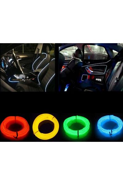 C9 2 Meters White Torpedo Neon LED
