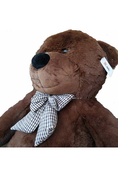 Kuki's Spielzeug Dark Brown Plush Bear Kuki Toy 110 cm