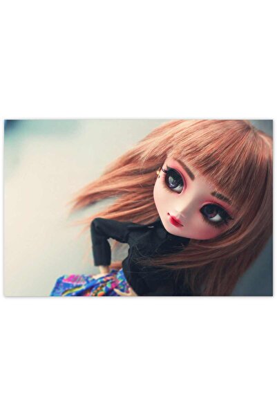 Cakatablo Ξύλινη Φιγούρα Ξανθό Μωρό με Μεγάλα Μάτια -25-35 εκ.